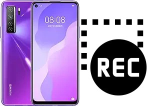 Record screen in Huawei nova 7 SE