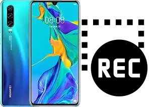 Record screen in Huawei P30