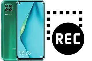 Record screen in Huawei P40 lite