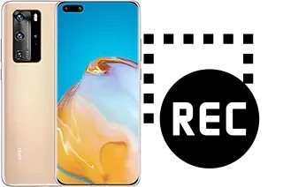 Record screen in Huawei P40 Pro