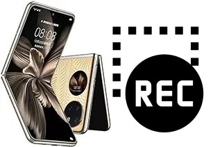 Record screen in Huawei P50 Pocket