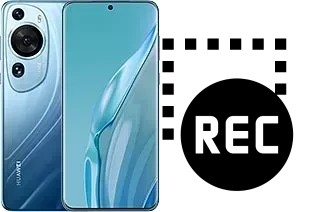 Record screen in Huawei P60 Art