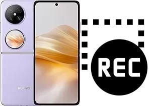 Record screen in Huawei Pocket 2