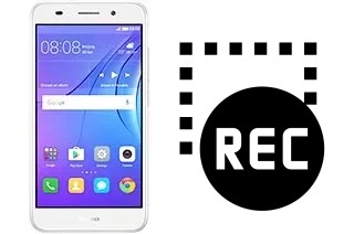 Record screen in Huawei Y3 (2017)