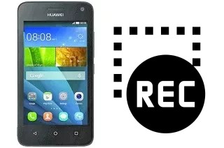 Record screen in Huawei Y360