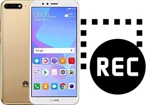 Record screen in Huawei Y6 (2018)