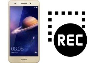 Record screen in Huawei Y6 II