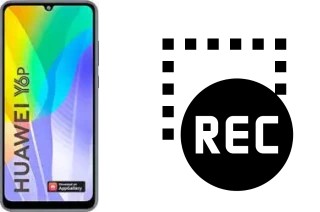 Record screen in Huawei Y6p