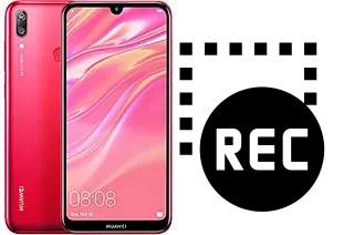 Record screen in Huawei Y7 Prime (2019)