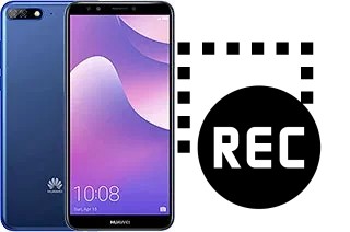 Record screen in Huawei Y7 Pro (2018)