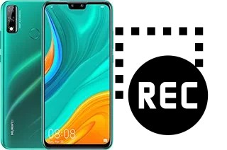 Record screen in Huawei Y8s