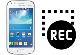 Record screen in Samsung Galaxy S Duos 2 S7582