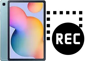 Record screen in Samsung Galaxy Tab S6 Lite