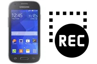 Record screen in Samsung Galaxy Ace Style