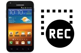 Record screen in Samsung Galaxy S II Epic 4G Touch