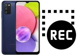 Record screen in Samsung Galaxy A03s