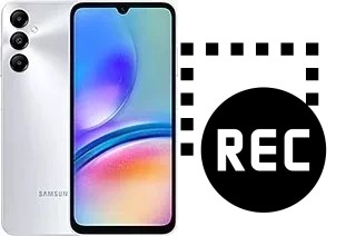 Record screen in Samsung Galaxy A05s