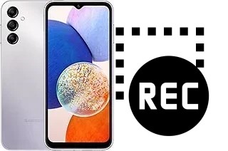 Record screen in Samsung Galaxy A14 5G