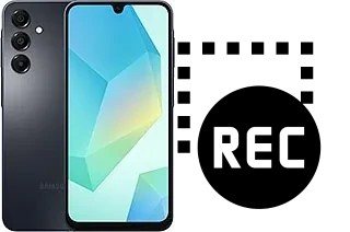 Record screen in Samsung Galaxy A16