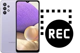 Record screen in Samsung Galaxy A32 5G