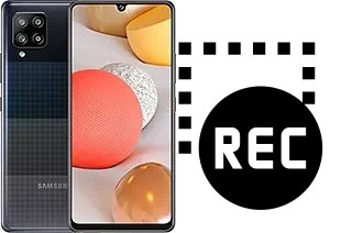 Record screen in Samsung Galaxy A42 5G