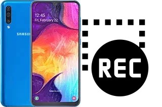 Record screen in Samsung Galaxy A50