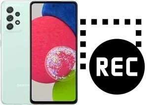 Record screen in Samsung Galaxy A52s 5G