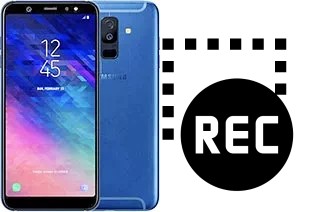 Record screen in Samsung Galaxy A6+ (2018)