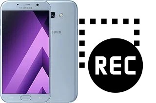 Record screen in Samsung Galaxy A7 (2017)