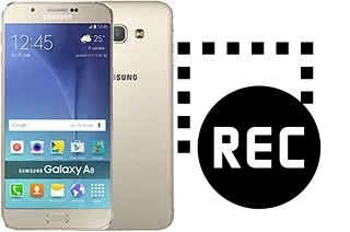 Record screen in Samsung Galaxy A8