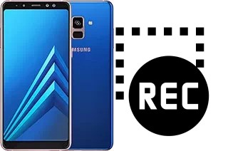 Record screen in Samsung Galaxy A8+ (2018)