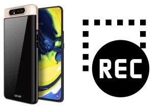 Record screen in Samsung Galaxy A80