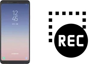 Record screen in Samsung Galaxy A9 Star