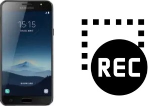 Record screen in Samsung Galaxy C8