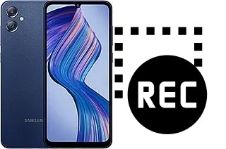 Record screen in Samsung Galaxy F05