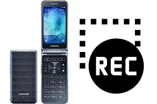 Record screen in Samsung Galaxy Folder