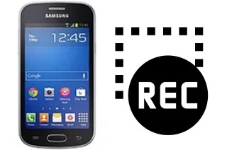 Record screen in Samsung Galaxy Fresh S7390