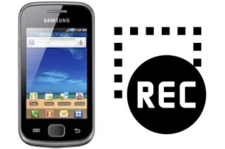 Record screen in Samsung Galaxy Gio S5660