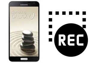 Record screen in Samsung Galaxy J