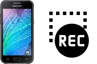 Record screen in Samsung Galaxy J1 mini