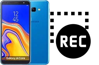 Record screen in Samsung Galaxy J4 Core