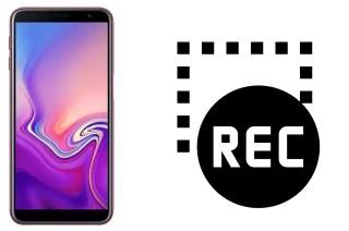 Record screen in Samsung Galaxy J6 (2018)