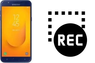 Record screen in Samsung Galaxy J7 Duo (2018)