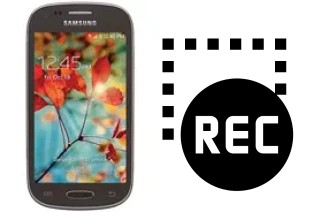 Record screen in Samsung Galaxy Light