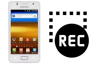 Record screen in Samsung Galaxy M Style M340S