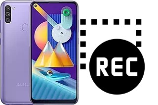 Record screen in Samsung Galaxy M11