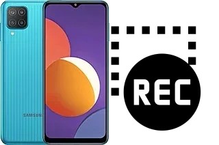 Record screen in Samsung Galaxy M12