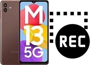 Record screen in Samsung Galaxy M13 5G