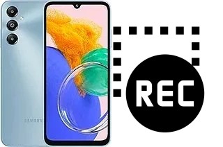 Record screen in Samsung Galaxy M14 4G