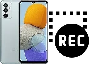 Record screen in Samsung Galaxy M23